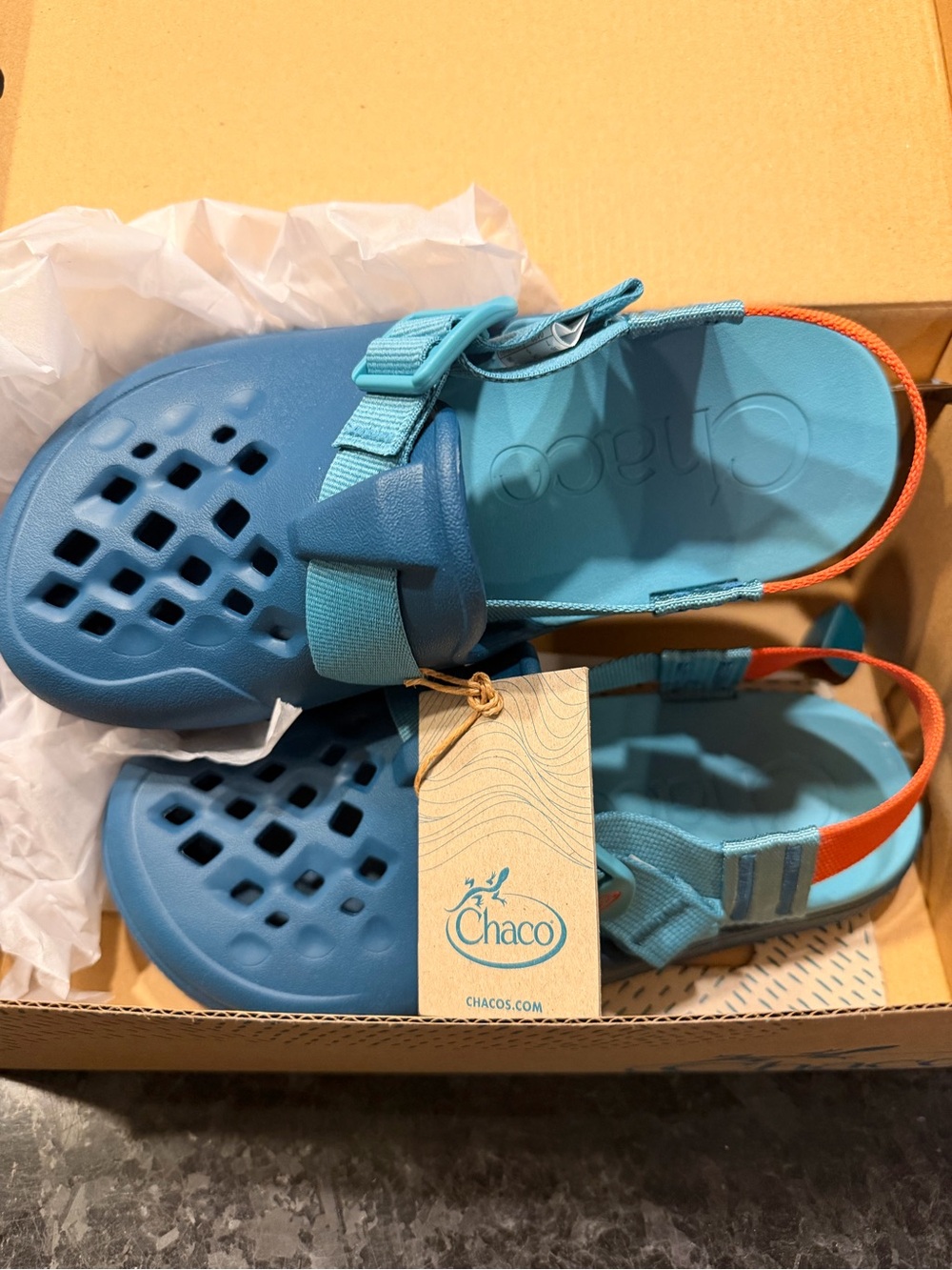 Chaco M7 NWT Chillos Clog in Ocean Blue